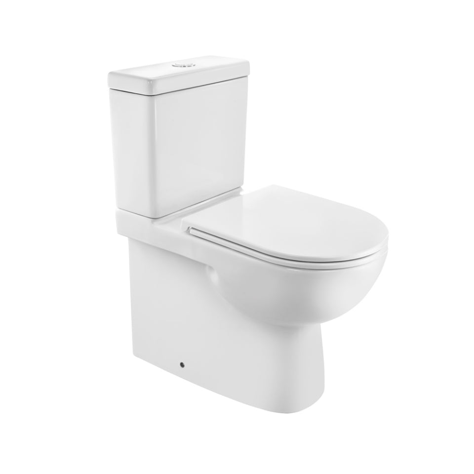 Rimless Bowl With Cistern For Coupled WC DIS-WHT-93753NP180UFSMZ
