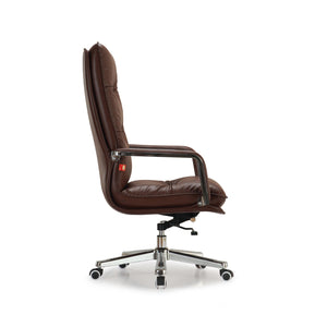 Camden Premium Leatherette Chair, High Back