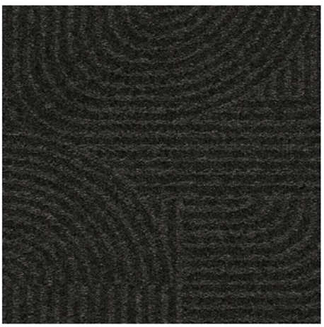 Step This Way carpet tile – Jet 106328 (Black)