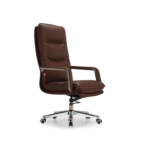 Camden Premium Leatherette Chair, High Back