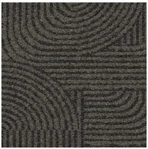 Step This Way carpet tile – Ebony 106325 (Dark Charcoal Grey)