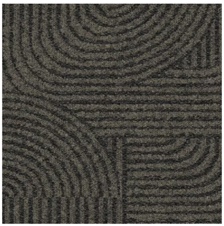 Step This Way carpet tile – Ebony 106325 (Dark Charcoal Grey)