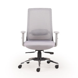 Aristo Focus - Fabric Ergonomic Chair in Light Grey