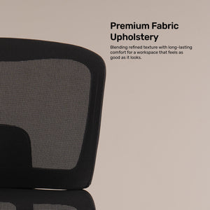 Vestra Focus - Fabric Ergonomic Chair in Black