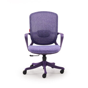 Cove Adapt - Fabric Home Office Chair in Purple