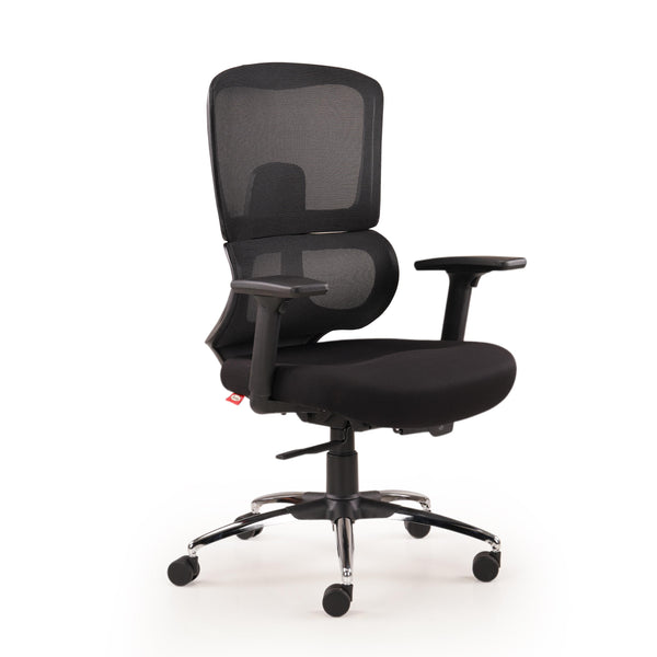 Vestra Focus - Fabric Ergonomic Chair in Black