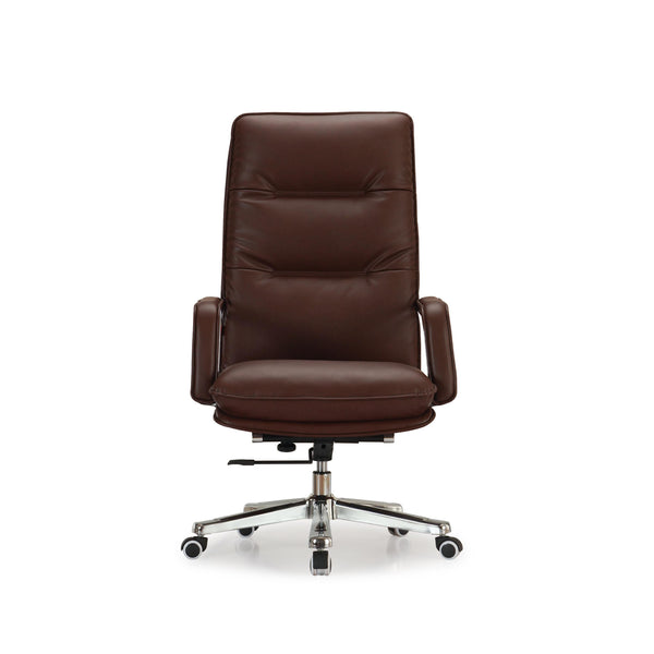 Camden Premium Leatherette Chair, High Back