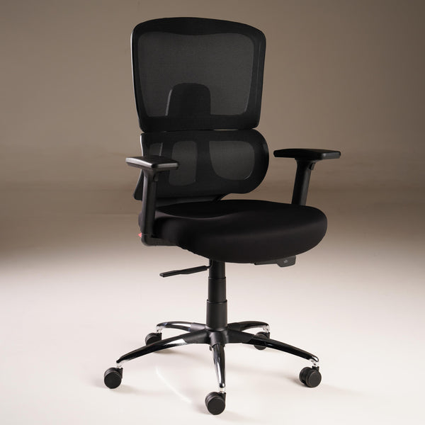 Vestra Focus - Fabric Ergonomic Chair in Black
