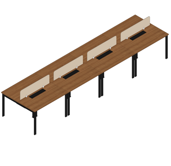 Workstation Linear | D Linear Leg