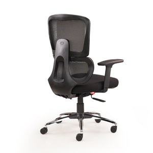 Vestra Focus - Fabric Ergonomic Chair in Black
