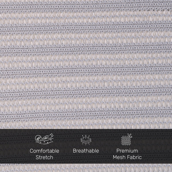 Aristo Focus - Fabric Ergonomic Chair in Light Grey