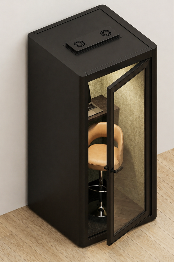 ROUND EDGE PHONEBOOTH - RHS OPENING