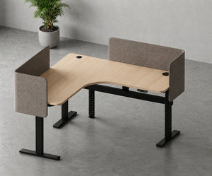 GRAVITON L SHAPED HAT TABLE - 1500 X 1500 MM