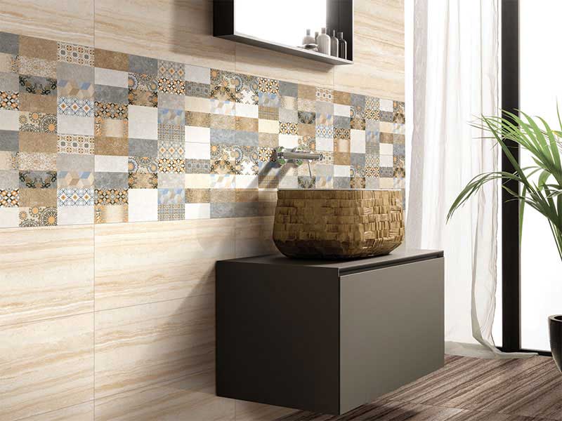 Liston Beige Polished Vitrified Tiles