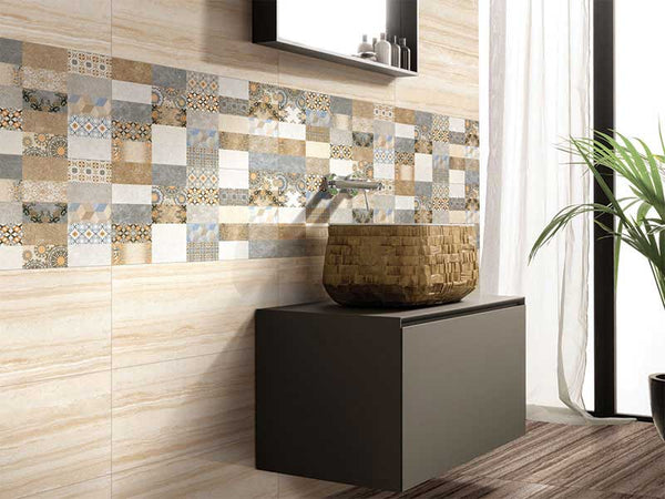 Liston Beige Polished Vitrified Tiles