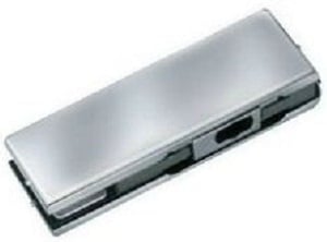 Bottom patch fitting,for 10-12mm glass, SS Matt (981.50.010)