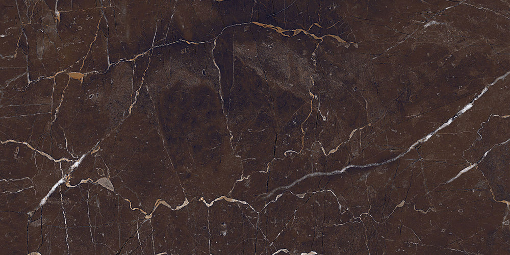 Armani Brown Glazed Vitrified Tiles