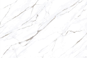 Carrara White Glazed Vitrified Tiles