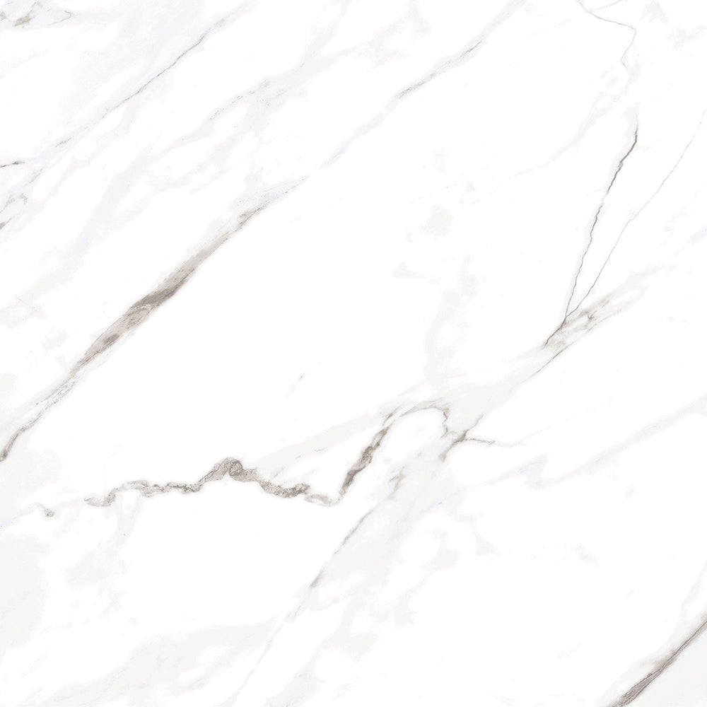 Carrara White Glazed Vitrified Tiles