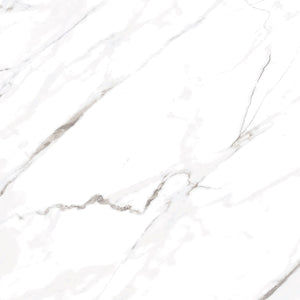 Carrara White Glazed Vitrified Tiles