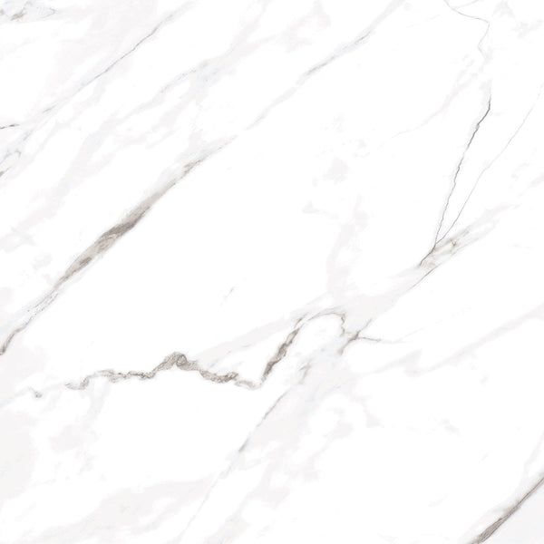 Carrara White Glazed Vitrified Tiles