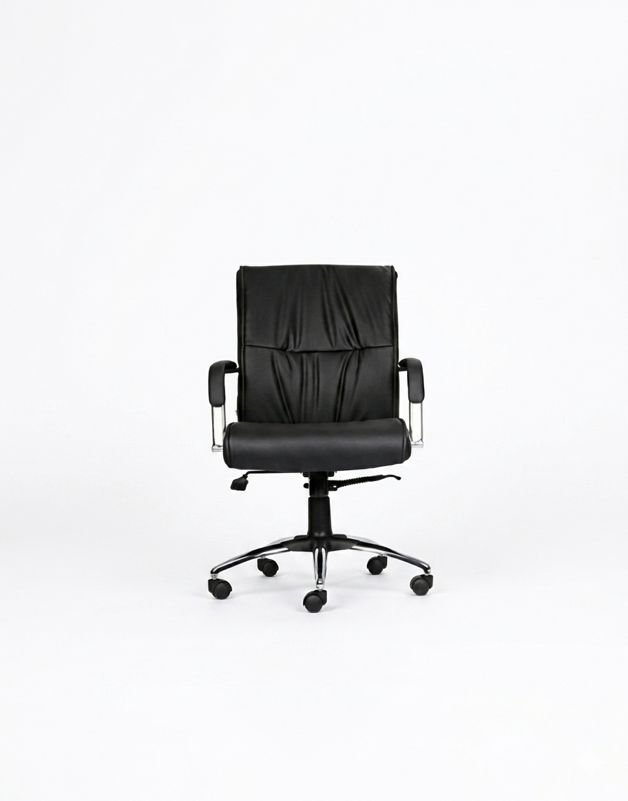 RICH/37815/LB/XX Low-back Revolving Chair of Adjustable height with Wheels