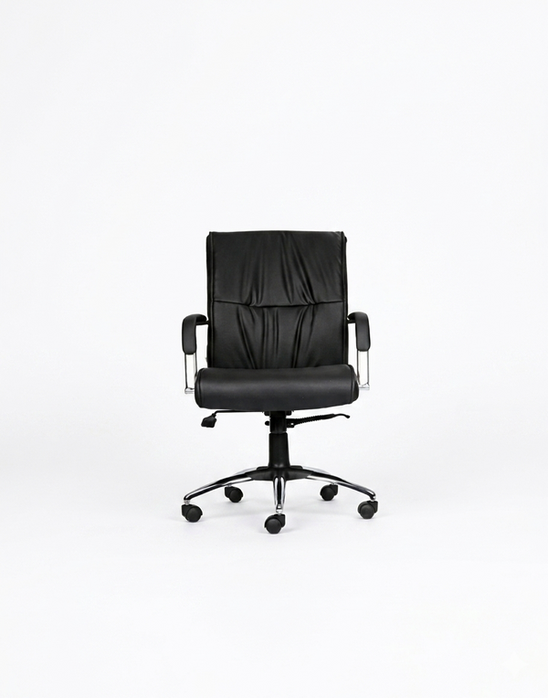 RICH/37815/LB/XX Low-back Revolving Chair of Adjustable height with Wheels