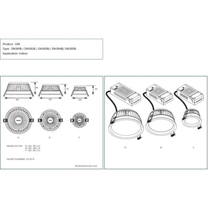 Philips GreenPerform DN391-395 DN 392B LED 10S-6500 PSD WH