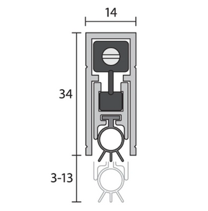 RP8Si Automatic Door Bottom Seals