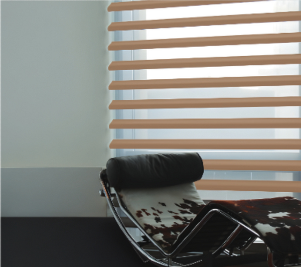 S-Contour Blinds | TRI LUXE (BLACKOUT)