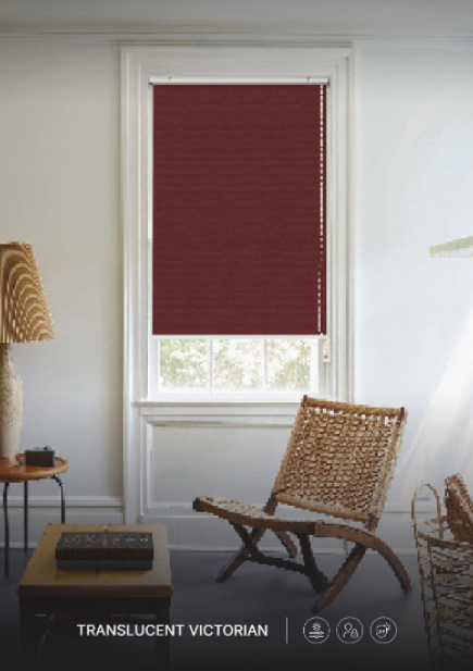 Roller Blinds | Translucent Victorian