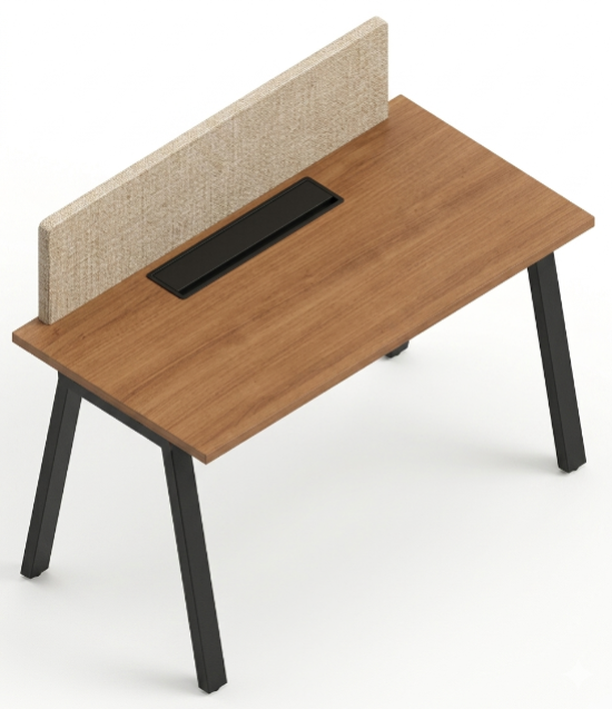 Workstation Linear | D Tapered Leg