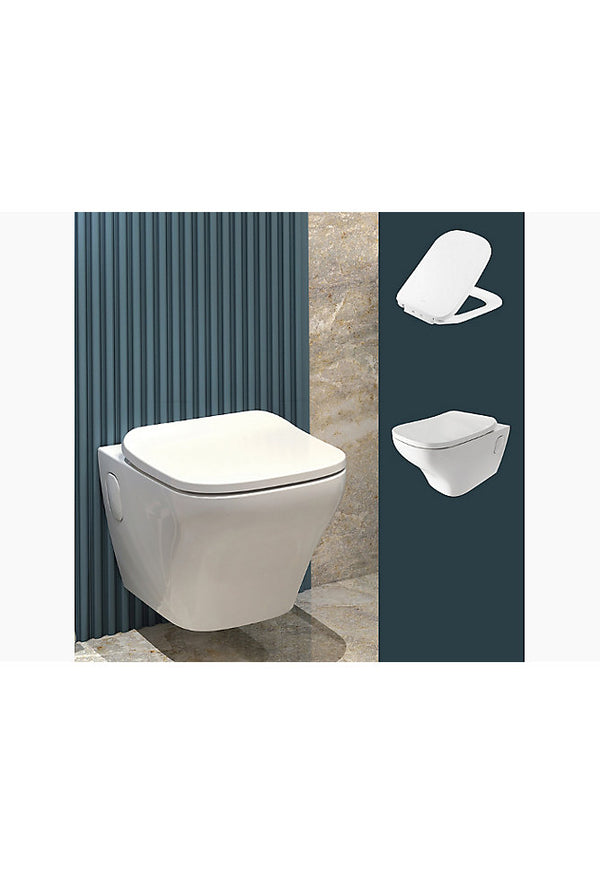 APT Square complete wall hung toilet bundle 32410IN-0