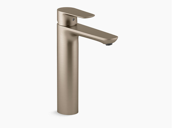Aleo Tall single-handle bathroom sink faucet, 8.9 lpm - K-72298IN-4ND-BV
