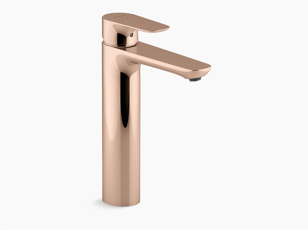 Aleo Tall single-handle bathroom sink faucet, 8.9 lpm - K-72298IN-4ND-RGD