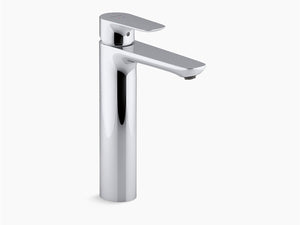 Aleo Tall single-handle bathroom sink faucet, 8.9 lpm - K-72298IN-4ND-CP