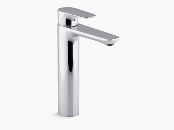 Aleo Tall single-handle bathroom sink faucet, 8.9 lpm - K-72298IN-4ND-CP
