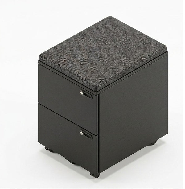 METAL PEDESTAL - 2 EQ DRAWER - 400 X 500 X 560 MM