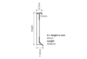 Bello PVC Skirting for Resilient Floors