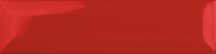ROUND BEVELLED BLOOD RED