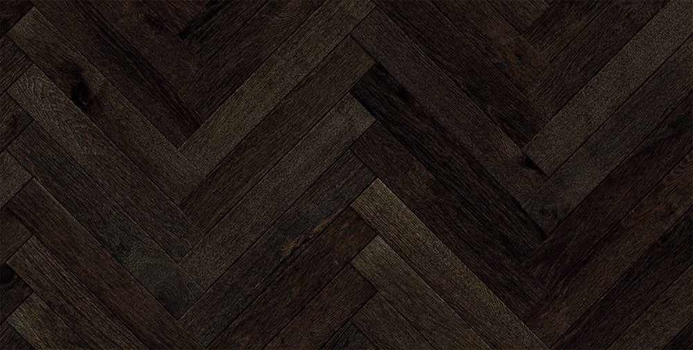Oak Noir Herringbone - Solitary