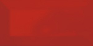 BEVELLED BLOOD RED