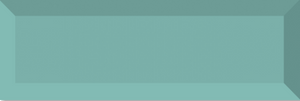 SUBWAY BEVELLED AQUA GREEN