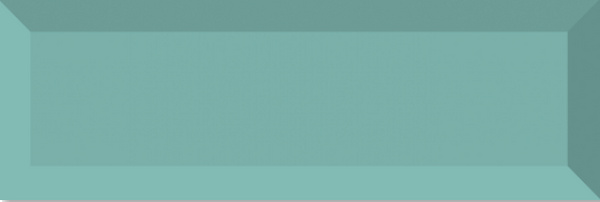 SUBWAY BEVELLED AQUA GREEN