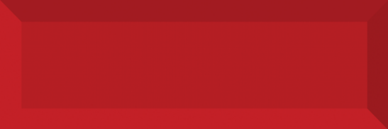 SUBWAY BEVELLED BLOOD RED