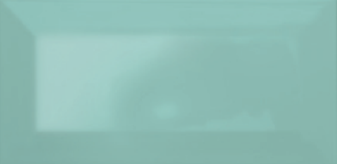BEVELLED AQUA GREEN