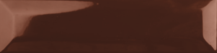 ROUND BEVELLED RED BROWN