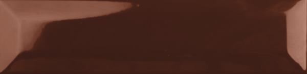 ROUND BEVELLED RED BROWN