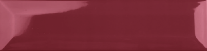 ROUND BEVELLED WINE RED
