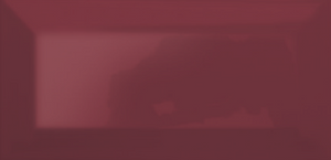 BEVELLED WINE RED